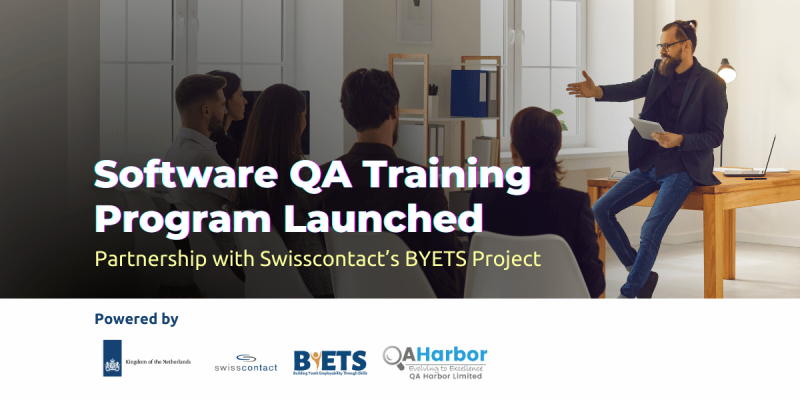 Empowering Future Testers: Software QA Training Program Launched in Partnership with Swisscontact’s BYETS Project